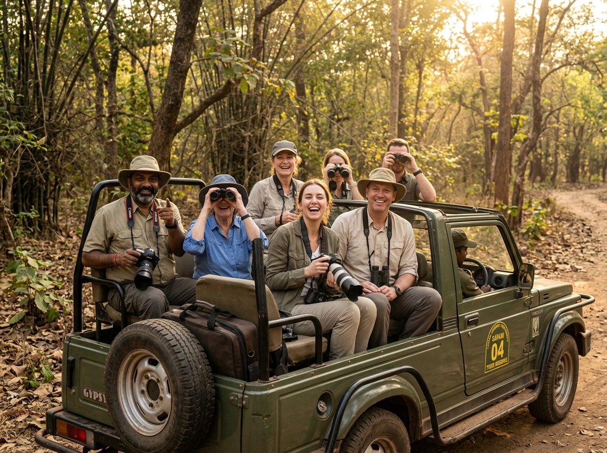 Tadoba Tour Packages Gypsy Safari
